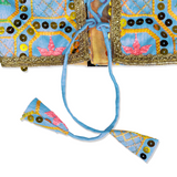 PawsIndia Traditional Desi Diva – Lehenga Choli Set For Dogs - Sky Blue| Ethnic Festive Wear