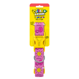 PawsIndia Flamingos & Sun Printed Collar for Dogs & Cats