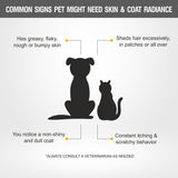 JOLLY GOOD PETS Skin & Coat Radiance Syrup Supplement (200 ml) for Dogs & Cats