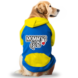 PawsIndia Dual Pattern Dog & Cat Hoodie - Mommy's Girl