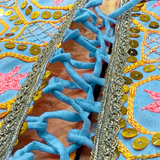 PawsIndia Traditional Desi Diva – Lehenga Choli Set For Dogs - Sky Blue| Ethnic Festive Wear