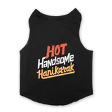 PawsIndia Sleeveless Printed Cat T-Shirt - Hot-Handsome-Hanikark