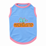 PawsIndia Contrast Ribbed T-shirt For Pets – AI Generated | With Pink  Rib