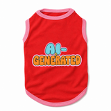 PawsIndia Contrast Ribbed T-shirt For Pets – AI Generated | With Pink  Rib