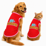 PawsIndia Contrast Ribbed T-shirt For Pets – AI Generated | With Pink  Rib