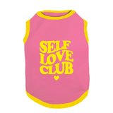 PawsIndia Ribbed Sleeves Printed Cat T-Shirt - Self Love Club