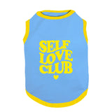 PawsIndia Ribbed Sleeves Printed Cat T-Shirt - Self Love Club