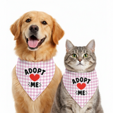 PawsIndia Pet Bandana - Adopt Me