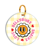 Customized Pet Id Tag - Belly Rubs