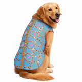 Pawsindia Traditional Nawabi Sky Blue Embroidered Kurta for Dogs | Ethnic Festive Wear