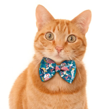 Pawsindia Flamingo Pattern Bow Tie