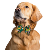 Pawsindia Jungle Pattern Bow Tie