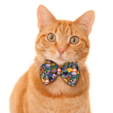 Pawsindia Garden Bloom Pattern Bow Tie