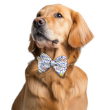 Pawsindia Urban Leaves Pattern Bow Tie