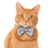 Pawsindia Urban Leaves Pattern Bow Tie