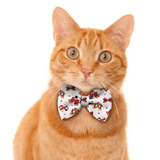 Pawsindia Christmas Ginger Bread Pattern Bow Tie