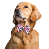 Pawsindia Holiday Doodle Pattern Bow Tie