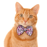 Pawsindia Holiday Doodle Pattern Bow Tie