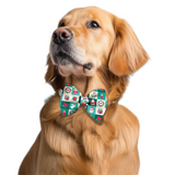 Pawsindia Christmas Vibes Pattern Bow Tie