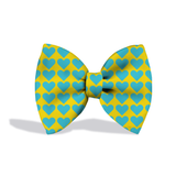 Pawsindia All Hearts Pattern Bow Tie