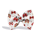 Pawsindia Christmas Ginger Bread Pattern Bow Tie