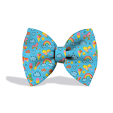 Pawsindia Rainbow Vibes Pattern Bow Tie