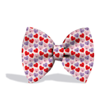 Pawsindia Happy Hearts Pattern Bow Tie