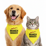 PawsIndia Pet Bandana - Branch Manager