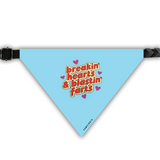 PawsIndia Pet Bandana - Break in Hearts & Blasting Farts