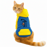 PawsIndia Dual Pattern Dog & Cat Hoodie - Bro