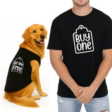 PawsIndia Signature Twinning Set – Parent & Pup - Buy 1 Get 1 Free- Black