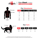 PawsIndia Signature Twinning Set – Parent & Cat - Mommy & Mommy's Girl - Red