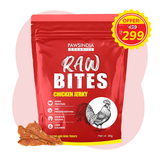 Raw Bites Organic Dehydrated - Chicken Jerky Premium Dog Treats