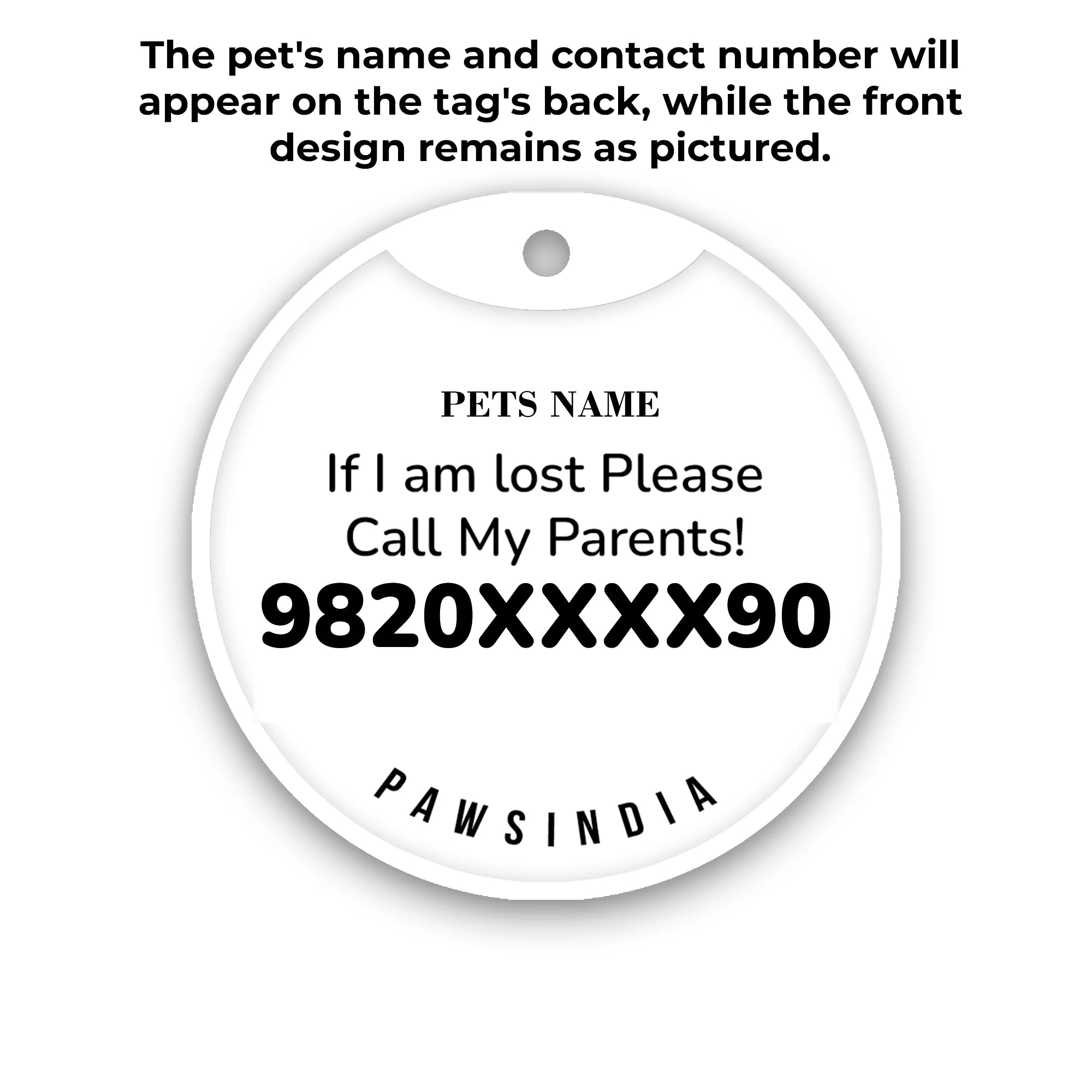 Customized Pet Id Tag -  Valentine's Edition I Woof You