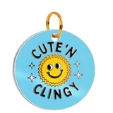 Customized Pet Id Tag - Cute'n Clingy - Blue