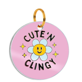 Customized Pet Id Tag - Cute'n Clingy - Pink