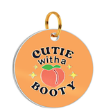 Customized Pet Id Tag - Cutie With Booty
