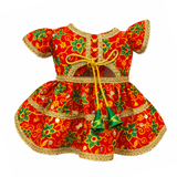 PawsIndia Traditional Red Maharani Dress for Dogs – Limited Edition