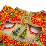 PawsIndia Traditional Red Maharani Dress for Cats – Limited Edition