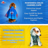 Pawsindia IPL Edition - Delhi Canines Dog Cape