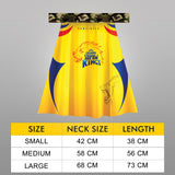 Pawsindia IPL Edition - Chennai Supaw Kings Dog Cape