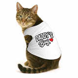 PawsIndia Signature Twinning Set – Parent & Cat - Daddy & Daddy's Boy - White