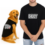 PawsIndia Signature Twinning Set – Parent & Pup - Daddy & Daddy's Girl - Black