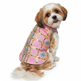 Pawsindia Traditional Nawabi Pink Embroidered Kurta for Dogs | Ethnic Festive Wear