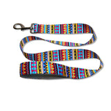 Pawsindia Colorful Ethnic Nylon Leash for Dogs with a Padded Handle