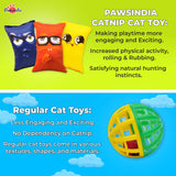 Pawsindia Catnip Cat Toy - Emotion Fusion - Pack of 5