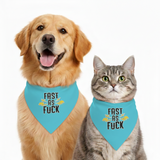 PawsIndia Pet Bandana - Fast As Fuck