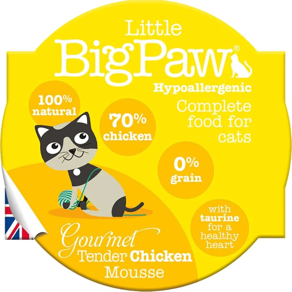 Little Big Paw - Gourmet Tender Chicken Mousse - 8*85gm