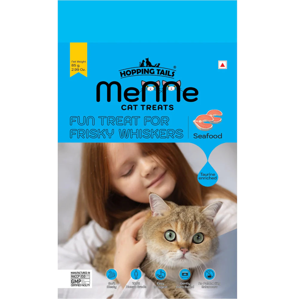 Hopping Tails Menne Seafood Cat Treats