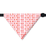 PawsIndia Pet Bandana - Valentines Edition - Free Kisses